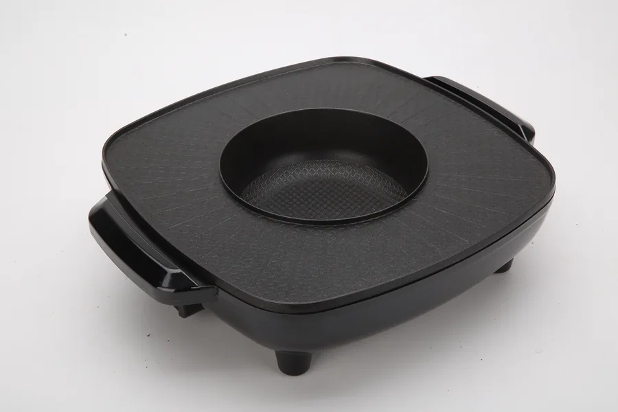 Square Grill with Center Hot Pot - GP-011 - Electric Grill with Hot Pot - Photo 7