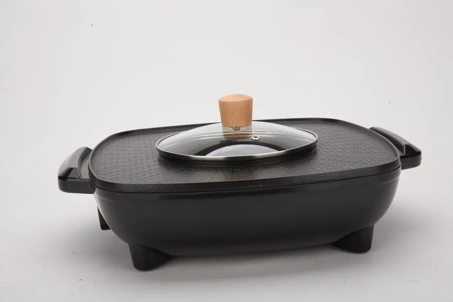 Square Grill with Center Hot Pot - GP-011 - Electric Grill with Hot Pot - Photo 9