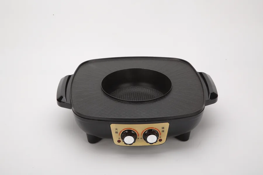 Square Grill with Center Hot Pot - GP-011 - Electric Grill with Hot Pot - Photo 15