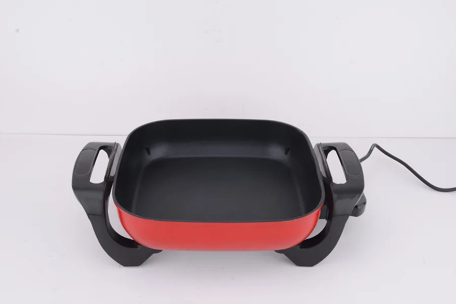 Red Square Electric Skillet - JG-002A - Electric Skillets - Photo 4