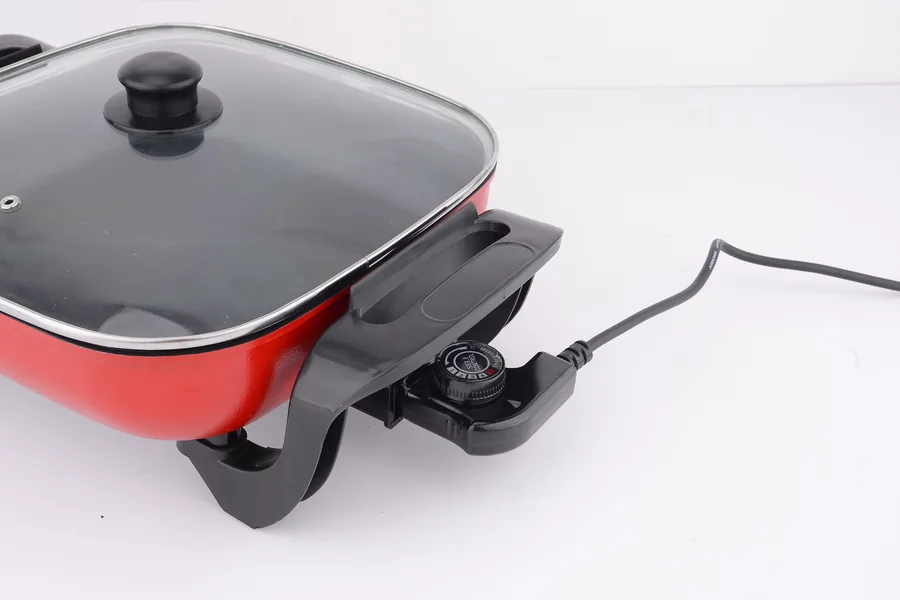 Red Square Electric Skillet - JG-002A - Electric Skillets - Photo 5