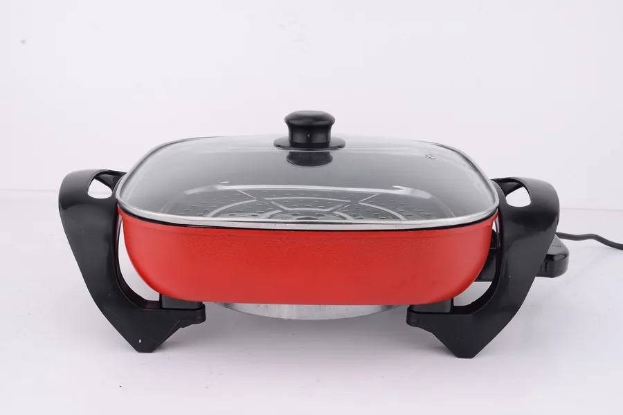 Red Square Electric Skillet - JG-002A - Electric Skillets - Photo 11