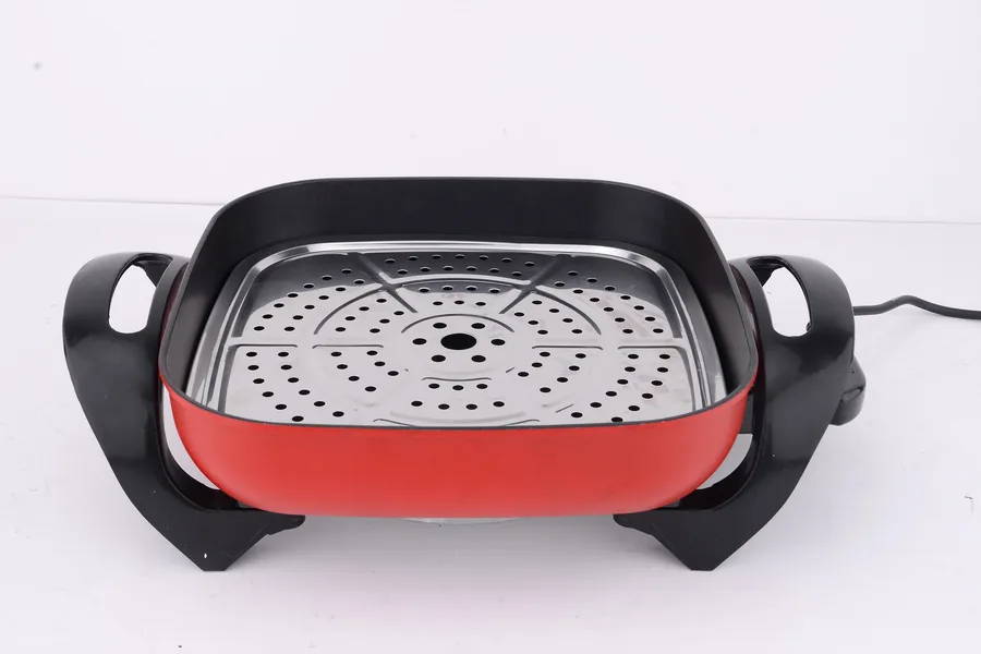 Red Square Electric Skillet - JG-002A - Electric Skillets - Photo 12