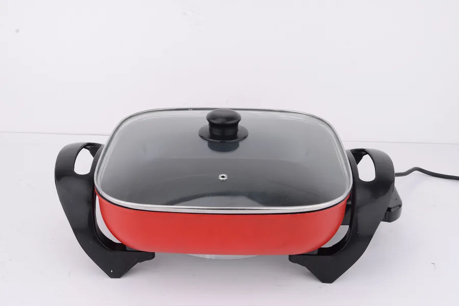 Red Square Electric Skillet - JG-002A - Electric Skillets - Photo 14