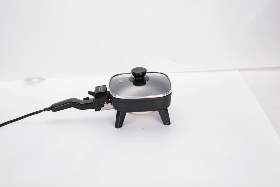 Compact Square Electric Skillet - JG-025 - Electric Skillets - Photo 1