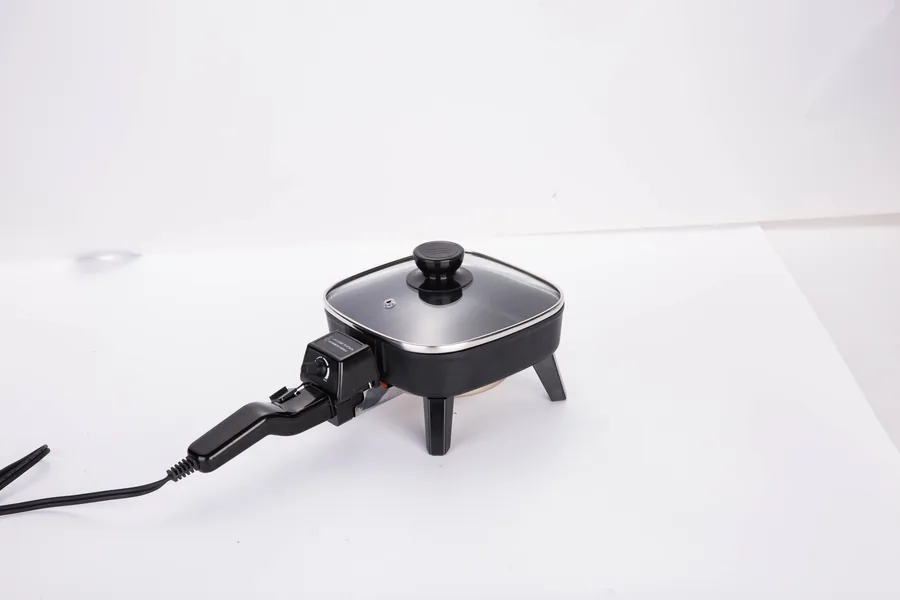 Compact Square Electric Skillet - JG-025 - Electric Skillets - Photo 2