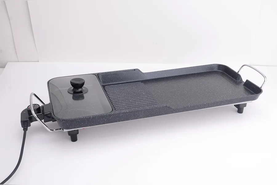 Wide Multi-Surface Electric Grill - JP-002B - Electric Grills - Photo 1